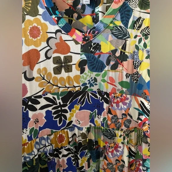 Johnny Was Dress Sz. S Pretty Fabric - Picture 2 of 6